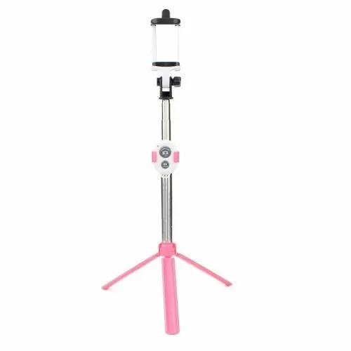 3 In 1 Monopod With Bluetooth Shutter And Build In Tripod WXY-01 - Assorted Colours
