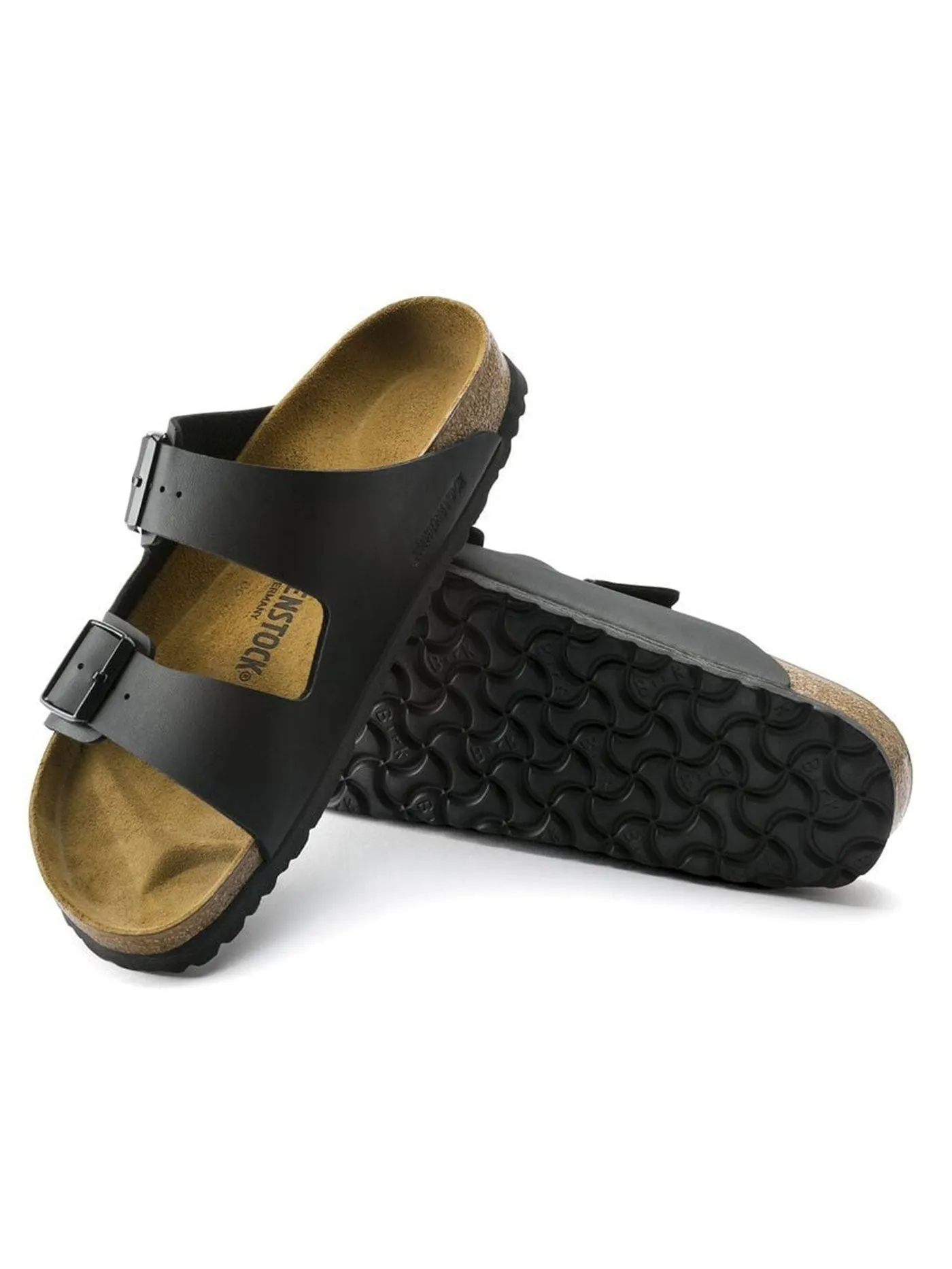 Arizona Birko-Flor N Black Sandals