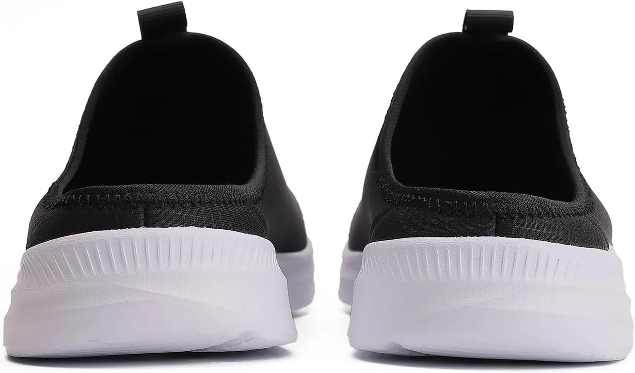 Axcone Mens Slippers with Arch Support Lightweight Comfort Mules Clog Slip-On Walking Loafer House Shoes