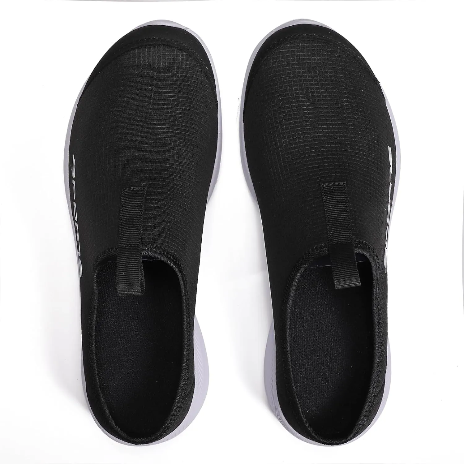 Axcone Mens Slippers with Arch Support Lightweight Comfort Mules Clog Slip-On Walking Loafer House Shoes