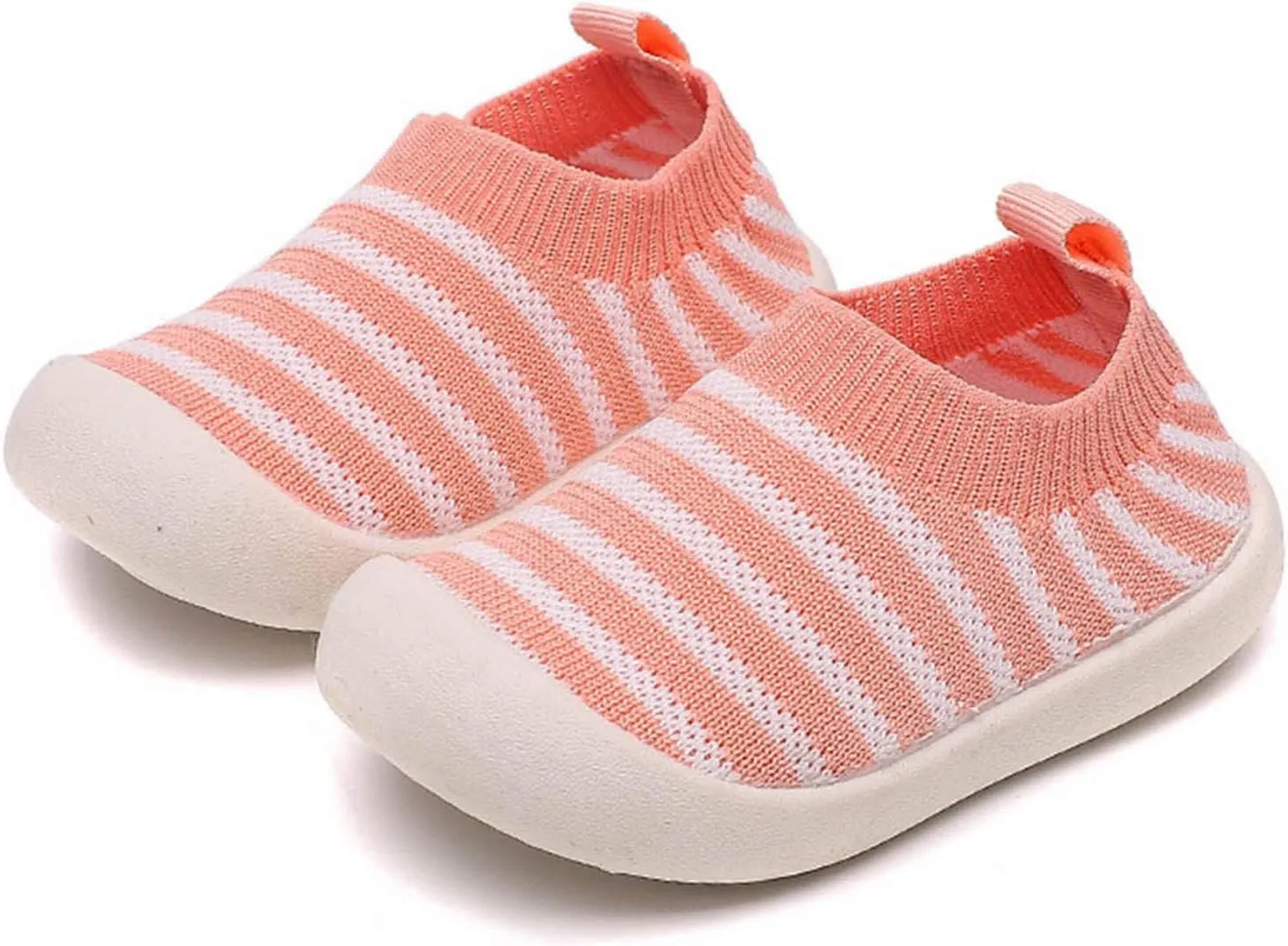 Baby Shoes Slip on Sock Shoes Infant Walking Shoes Non-Slip Breathable Toddler Sneakers Boys Girls Tennis Shoes