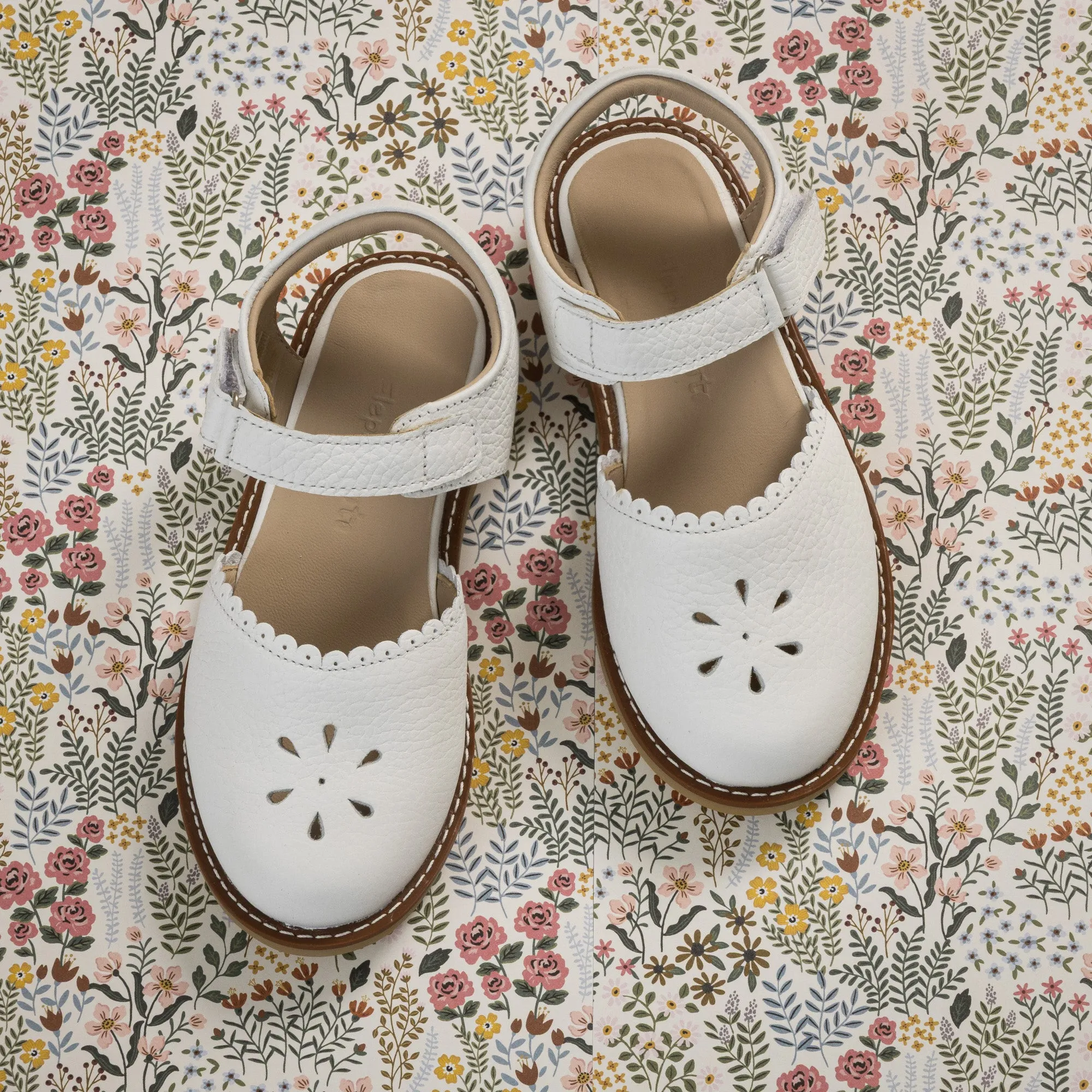 Bellis Sandal Toddler White