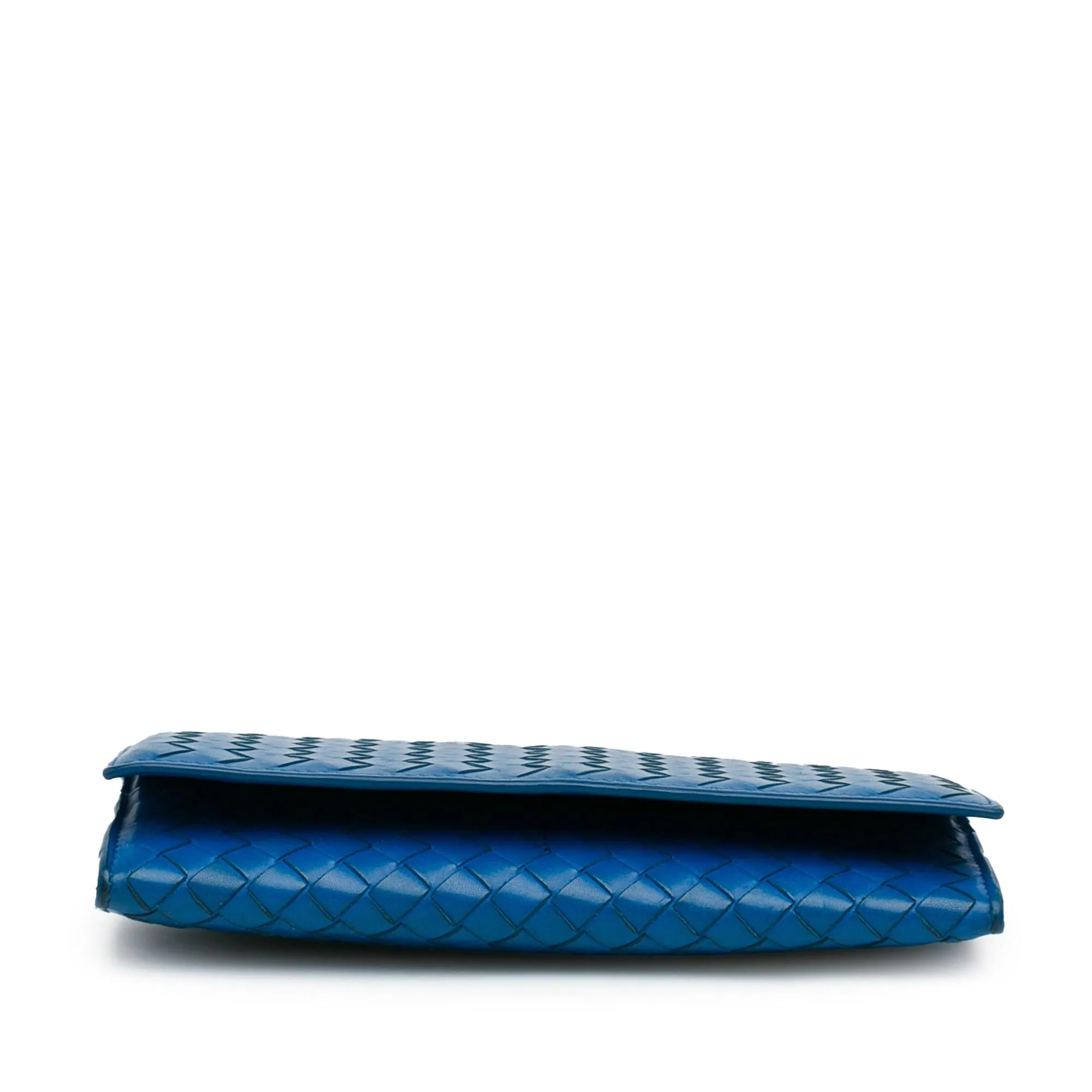 Bottega Veneta Intrecciato Continental Flap Wallet (SHG-dOT95j)