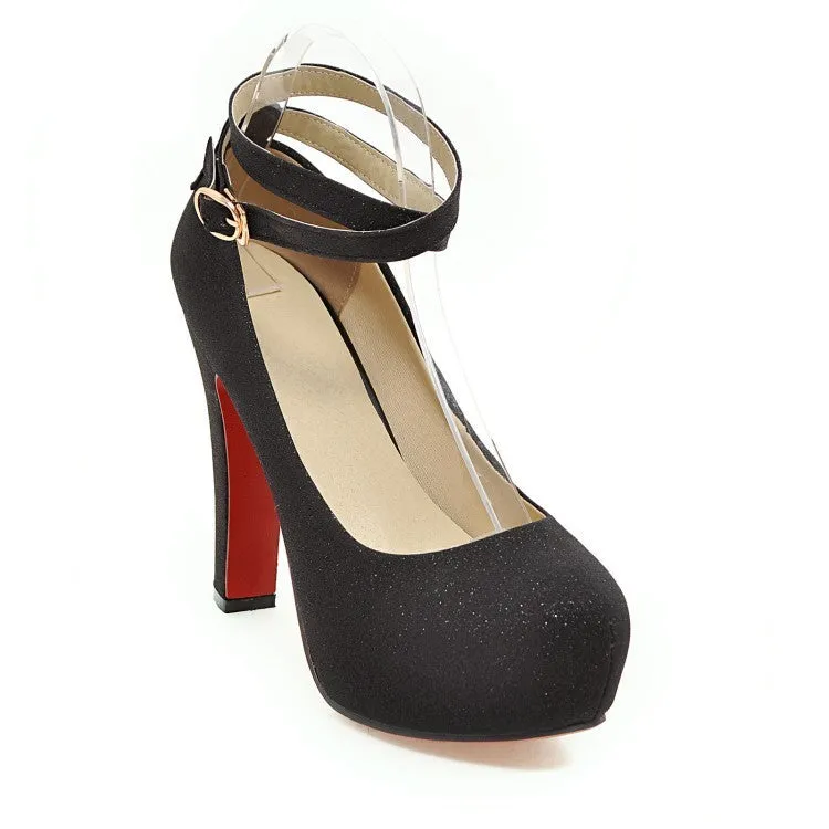 Chelsea  Damen High Heels mit Plateau