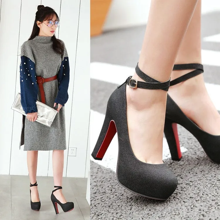 Chelsea  Damen High Heels mit Plateau