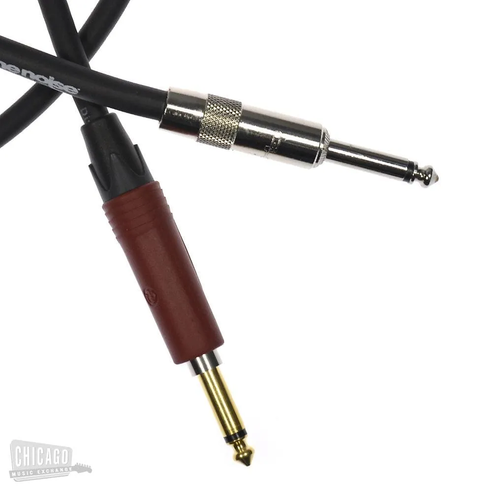 Divine Noise Straight Cable Black 15' Straight/Silent Straight