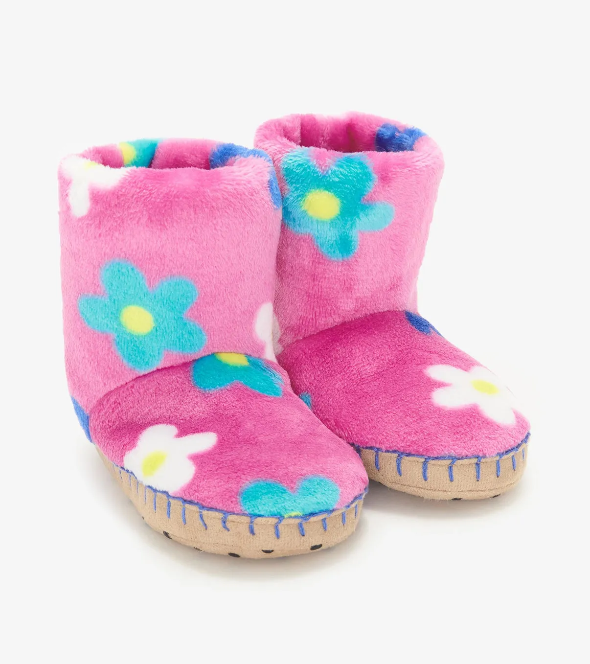 Hatley Fleece Slipper - Daisy
