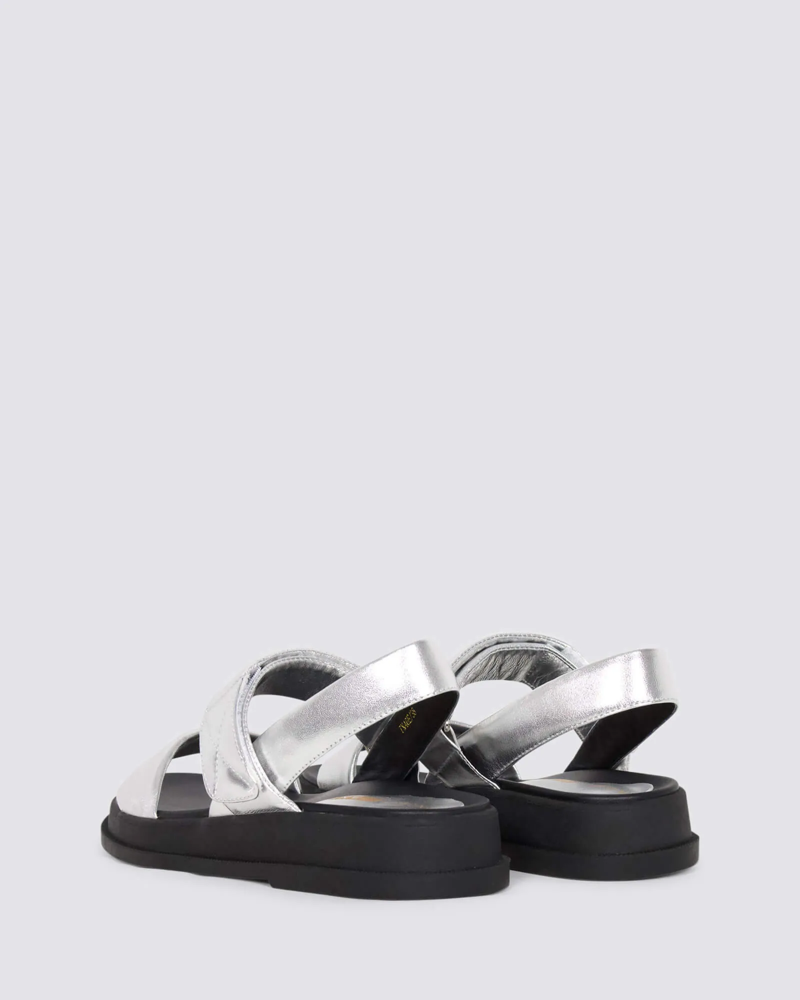 IMAGE SANDALS SILVER LEATHER