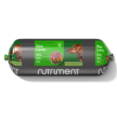 Nutriment Lamb Formula Raw Frozen Adult Dog Food Chubb 1.4kg