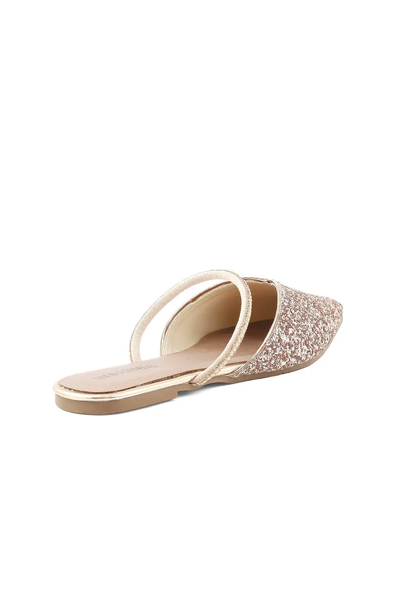 Party Wear Sling Back I47229-Peach