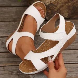 Slingback Wedge Sandals