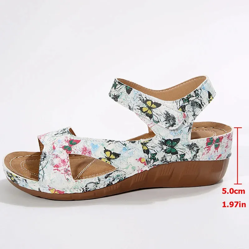 Slingback Wedge Sandals
