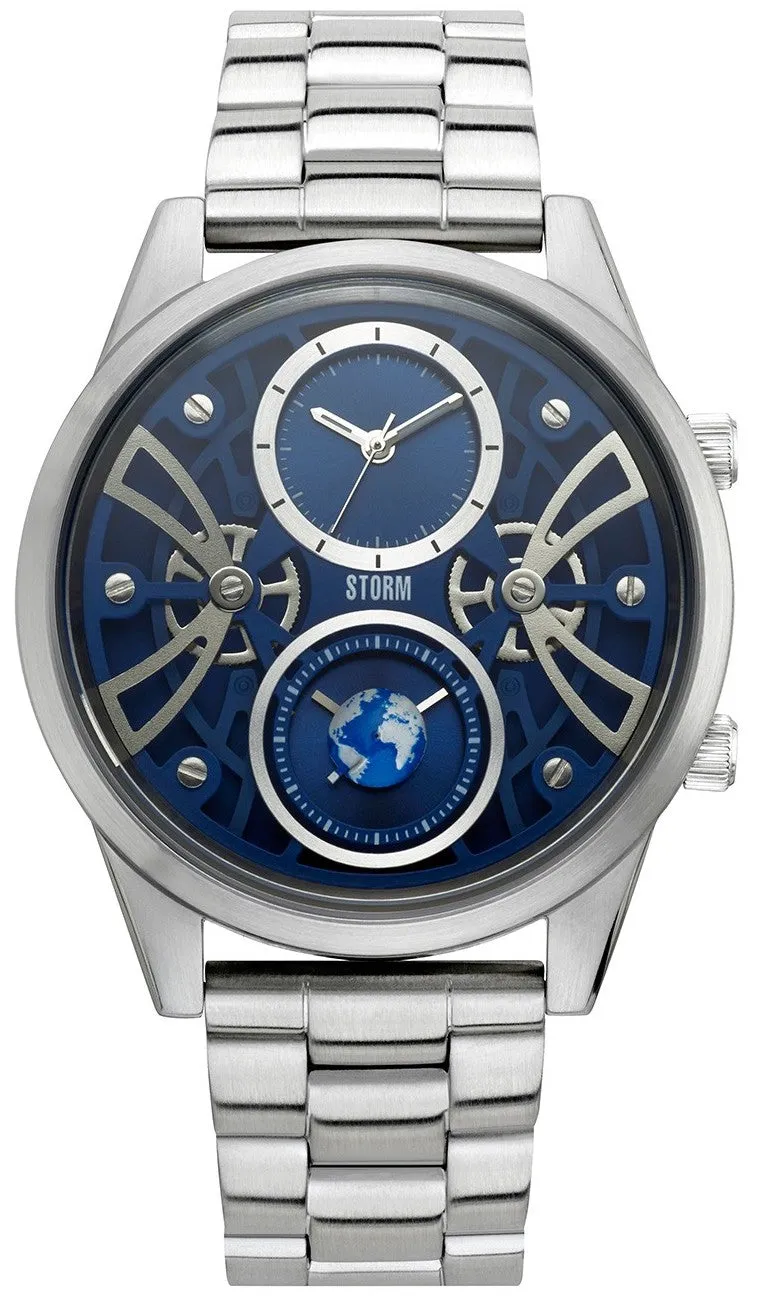 STR Watch Globe X Blue Mens