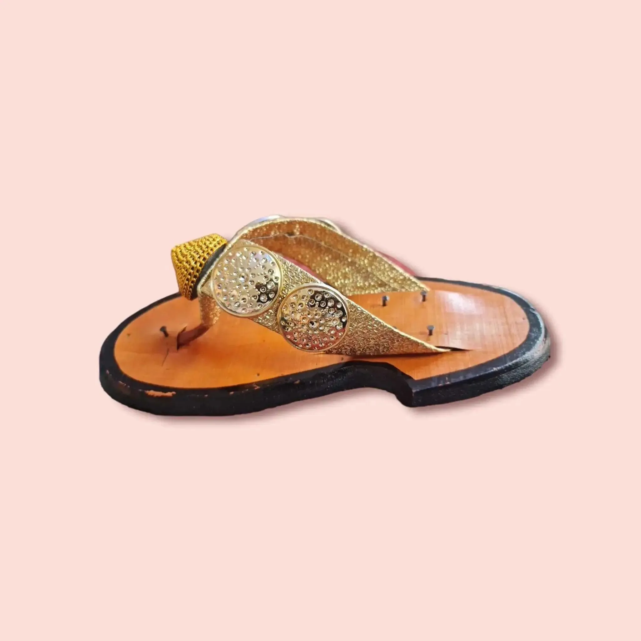 Traditional Ghanaian Royal Slippers (Ahenema)